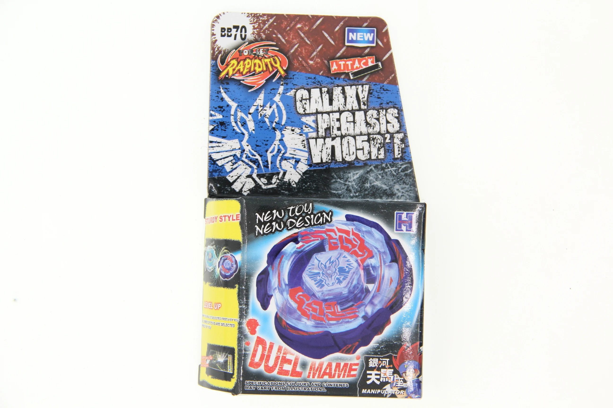 Bayblade Galaxy Pegasus (Pegasis) W105R2F металлическая фурия 4D легенды спиннинг Top BB70 Hyperblad без