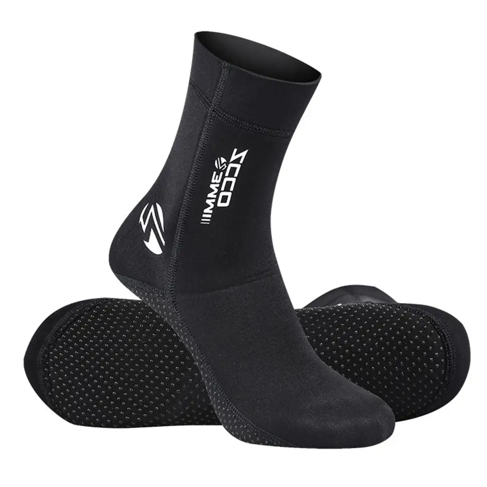 

ZCCO 3mm Neoprene Diving Socks Non-slip Beach Socks Men and Women Winter Thickening Swimming Warm Snorkeling Diving Surf Socks