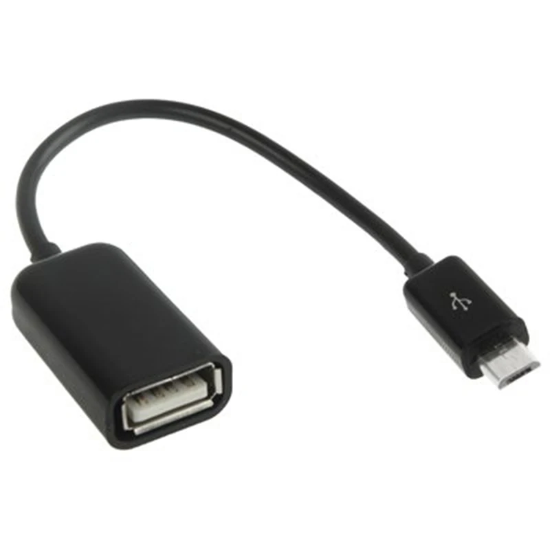 Lightweight Short Portable Micro USB Male To USB Female Converter OTG Adapter Cable High Quality Portable For Android Phone