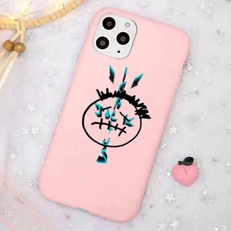 

cactus jack travis scott hiphop Phone Case Candy Color for iPhone 11 12 mini pro XS MAX 8 7 6 6S Plus X SE 2020 XR