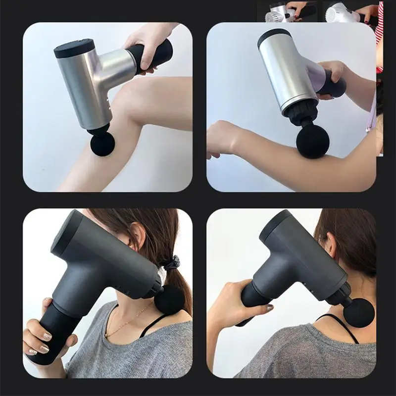 

Fascia Massager 6 Gears Digital Readout Muscle Massager Electric Vibration Therapy Sports Fitness Massager Muscle Equipment