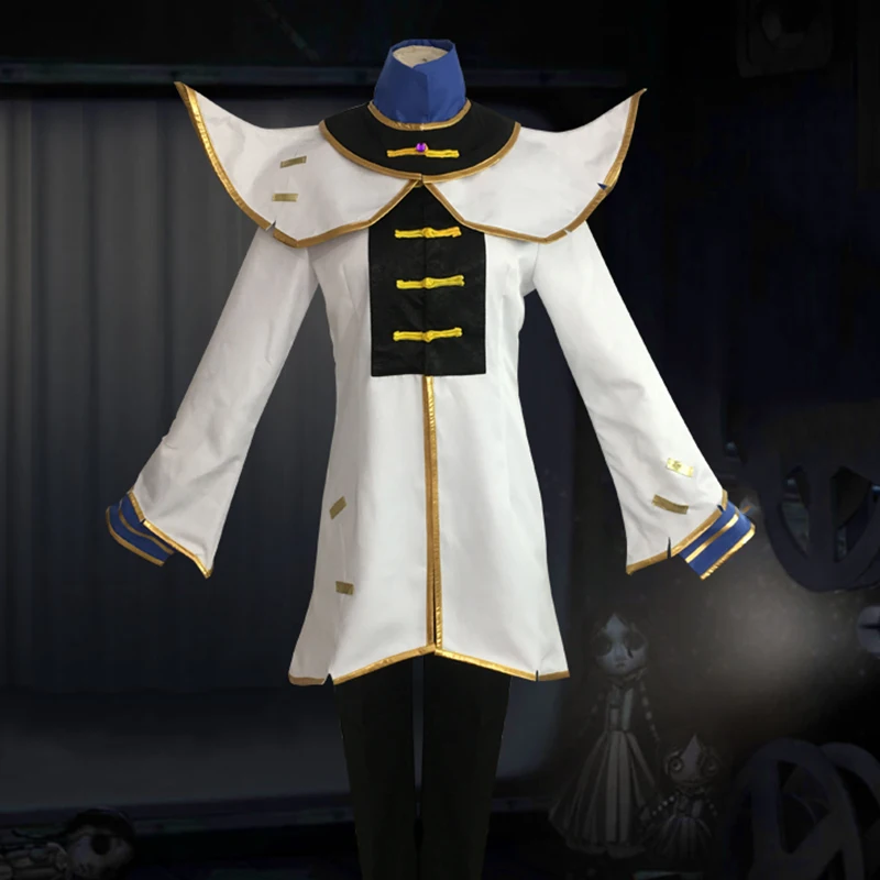 Игра Identity V Косплей костюмы Wu Chang Косплей Костюм душа зонта оригинальные новые кожаные форменные костюмы
