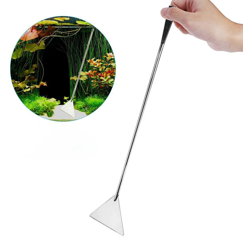 

5Pcs/Set Aquarium Stainless Steel Scissor Tweezer Algae Clean Sand Scrape Maintenance Tool Water Plant Tank Aquarium Accessories