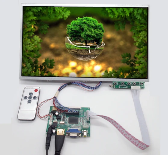 14-дюймовый 1600*900 HDMI экран ЖК-дисплей с платой управления монитором для Raspberry Pi
