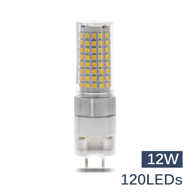 12W 120LEDs G12 светодиодный светильник 110 В 220 В 10 Вт 12 Вт 15 Вт SMD2835 высокой яркости светодиодный светильник для кукурузы Энергосберегающие лампы для домашнего освещения - Испускаемый цвет: 12W 120LEDs