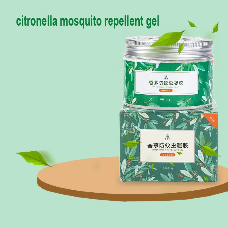 Противоударная заданяя против москитов средство от с цитронеллой Гель Для