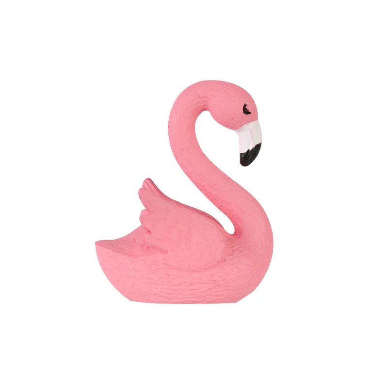 1 шт. Белый лебедь/Розовый фламинго держатель для ногтей тренировочный дисплей
