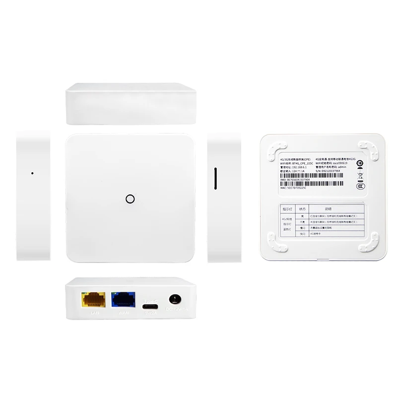 HUASIFEI разблокированный 300 Мбит/с Wi Fi роутер 4g с Sim картой LTE CPE мобильный порт able Sup s