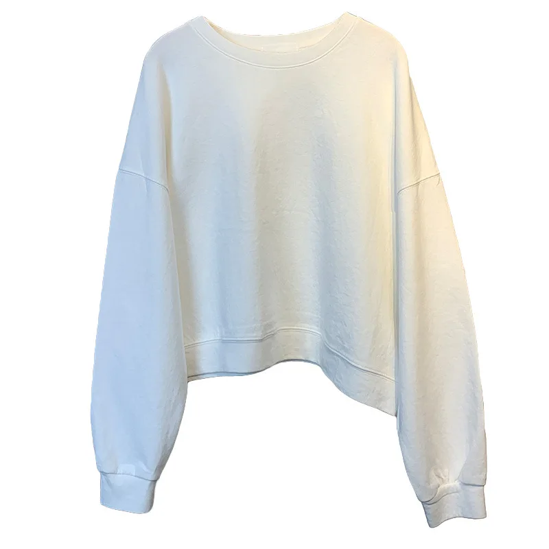 

2021 spring new sweater solid color fried street sweater women's spring clothes loose student spring and autumn thin coat jacket