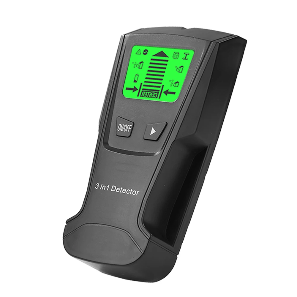

3 in1 Stud Finder Wall Detector - Electronic Stud Sensor Wall Scanner Center Finding -for Wood Metal Studs AC Wire Detection
