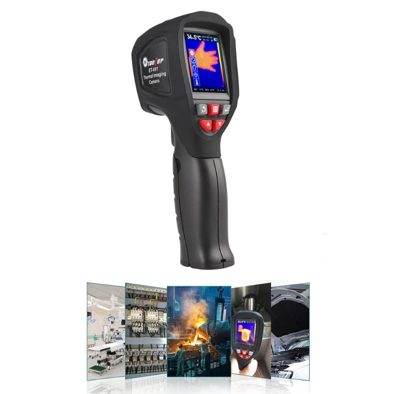 

Hot Infra Infrared Thermal Camera Digital Display Temperature Imaging Imager AXYE