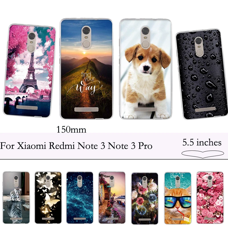 Для Xiaomi Redmi Note 3 Pro чехол силиконовый чехол для телефона с рисунком для Xiomi RedMi Note 3 Роскошный мягкий чехол для Xiaomi Redmi Note3 150