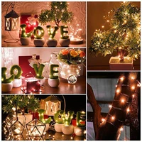 2m5m10m led fairy tale string lights remote control battery led curtain lights garland home lighting new year christmas decro