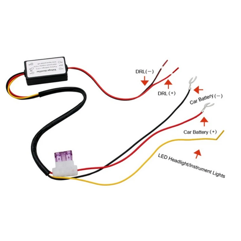 Автомобильные светодиодсветодиодный дневные ходовые огни Ba light s релейный жгут