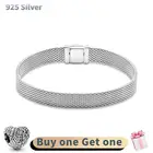 Женское ювелирное изделие сделай сам, со сверкающей застежкой, серебро 925 пробы, цвет золото, модный подарок