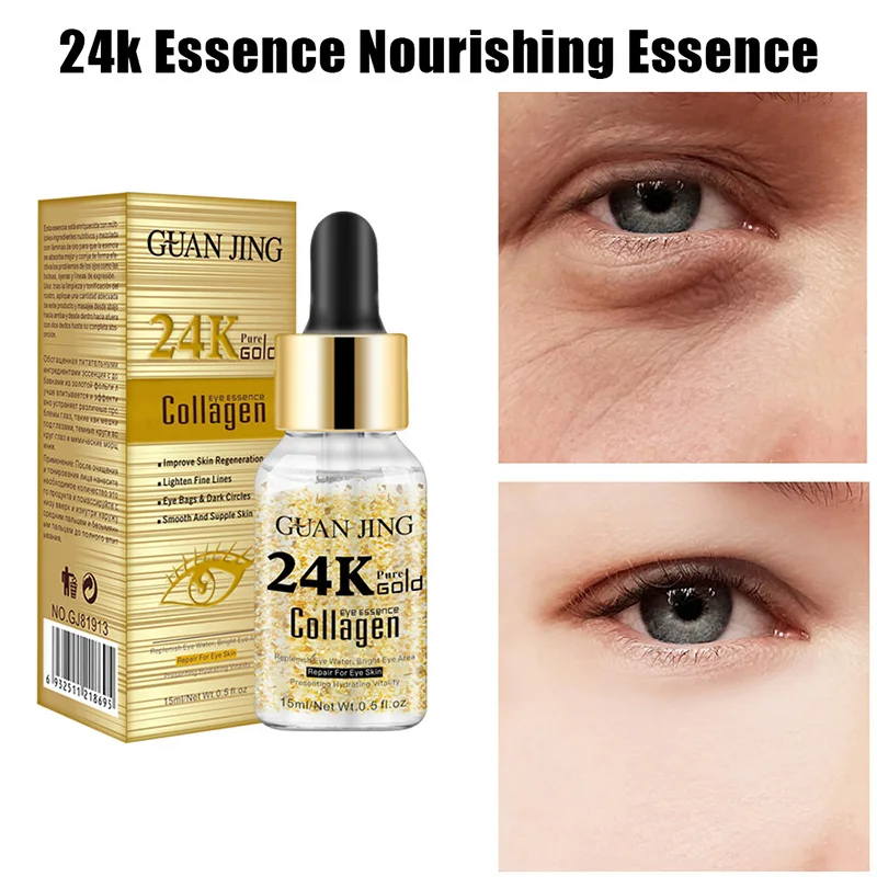 

24K Gold Collagen Eye Essence/Face Cream Moisturizing Facial Anti Wrinkle Lifting Skin Care HJL2019