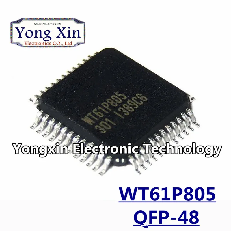 10 шт./лот Бесплатная доставка WT61P805 61P805 QFP 100% Новинка|Соединители| |