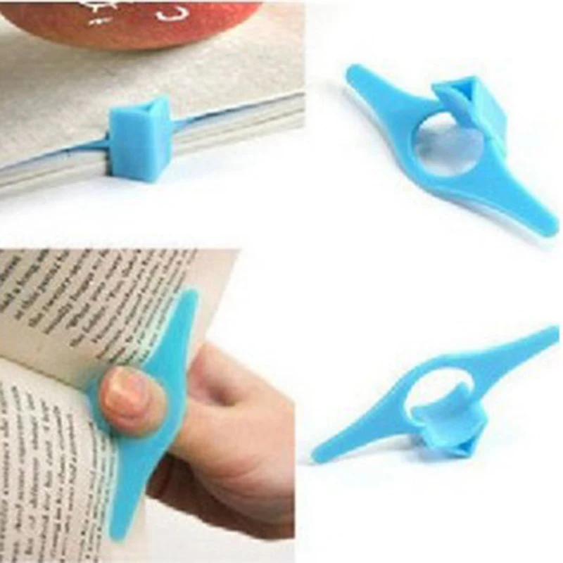 

1PC Thumb Convenient Multifunction Book Holder Bookmark Finger Ring Book Markers For Books Stationery Gift