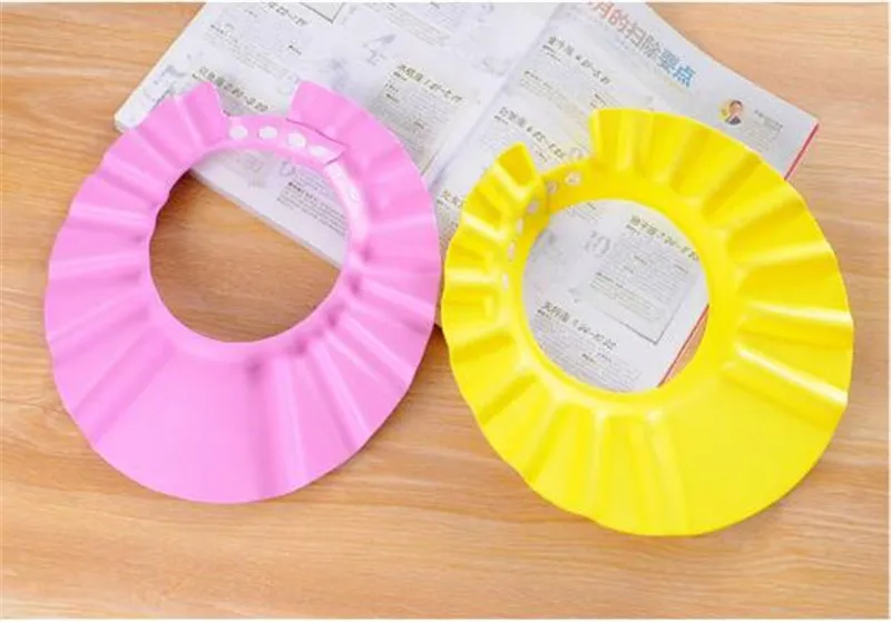 Шапки для душа регулируемые детей шапка с козырьком мытья волос