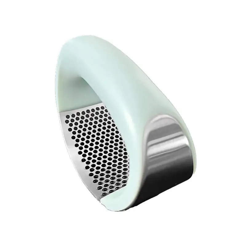 

2 In 1 Stainless Steel Garlic Press Loose Meat Machine Household Manual Multifunctional Garlic Chopper Kitchen Accessories
