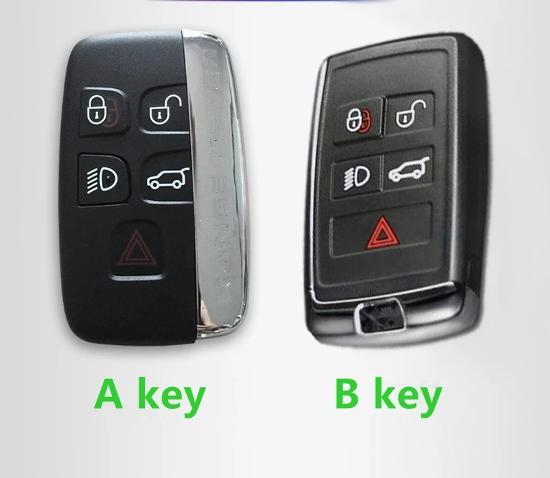 Автомобильный силиконовый металлический чехол для ключей Land Rover Range Discovery 5 Sport Evoque