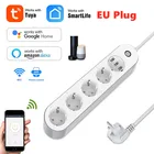 Умный удлинитель с Wi-Fi, 4 евророзетки, 3 USB-порта для зарядки