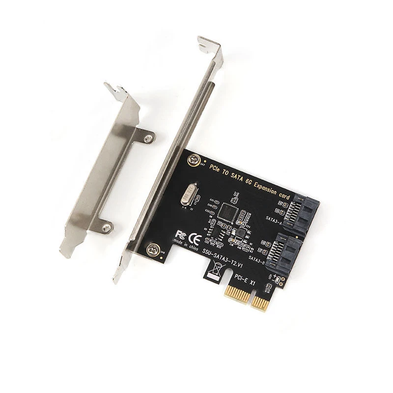 2-портовый PCI-E PCI Express на SATA 8/10 III плата-адаптер для контроллера расширения Mac os Linux