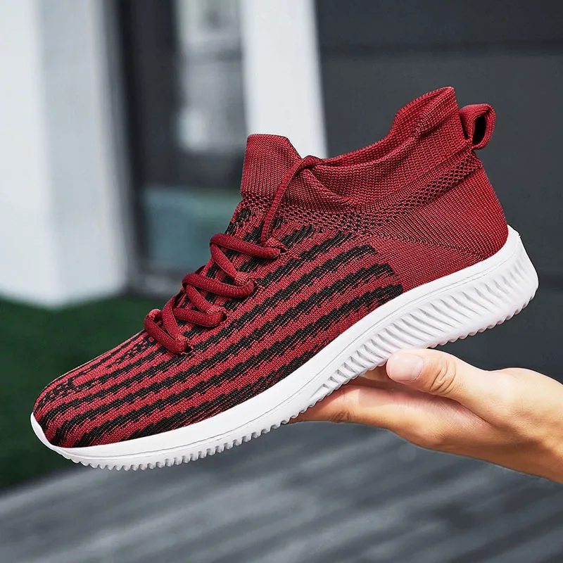 

Men's casual shoes 2020 breathable and comfortable outdoor non-slip wear-resistant running shoes large size sports shoes 46