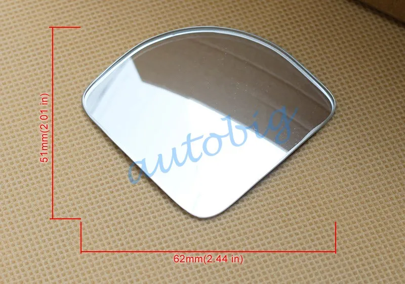 Прозрачное регулируемое боковое зеркало заднего вида слепое пятно выпуклое