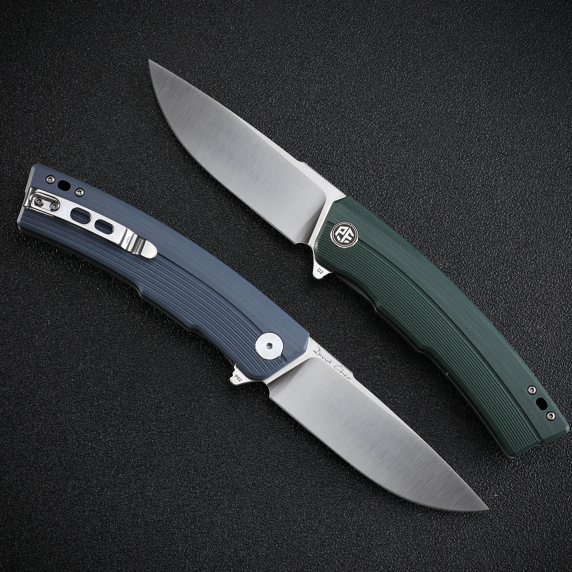Petrified fish D2 steel G10 handle folding knives ball bearings outdoor Camping self-defense hunting EDC tool jackknife P02 | Инструменты