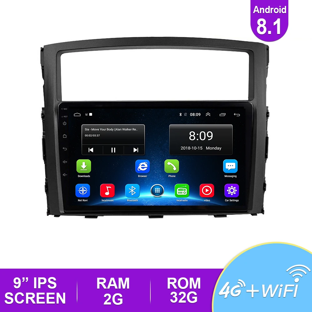 2.5D 9 ''IPS автомобильное радио Android 8 1 авто стерео Мультимедиа для Ford S Max 2007 2008 GPS