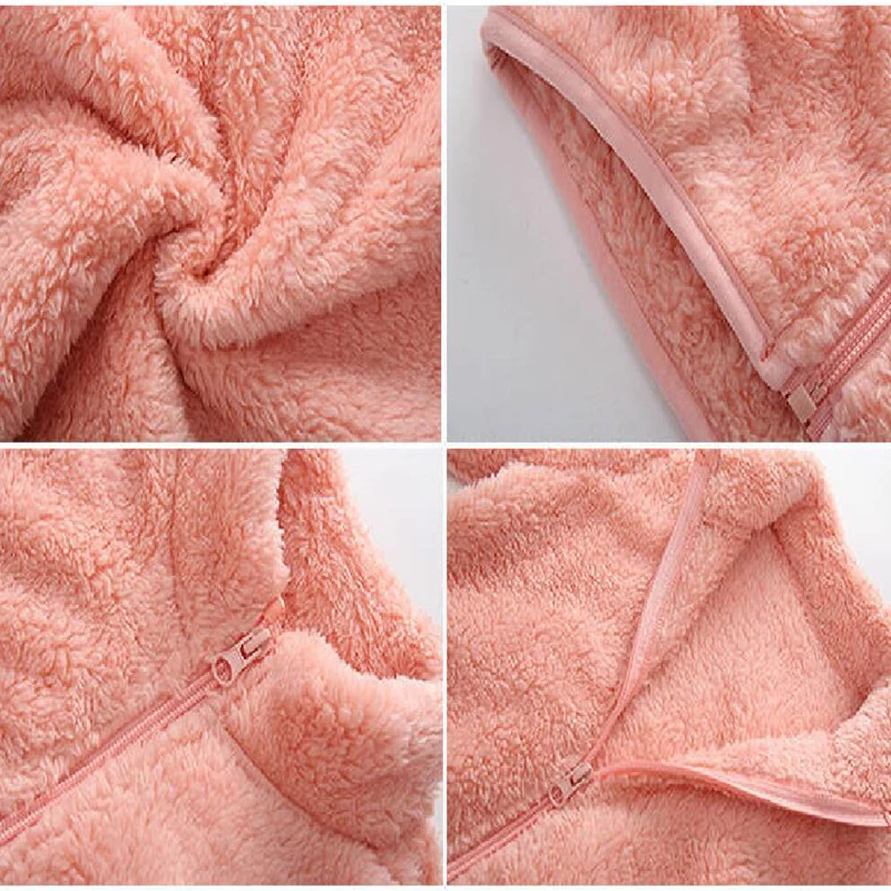 Детская шубка теплые осенние зимние очаровательные модные куртки и пальто для