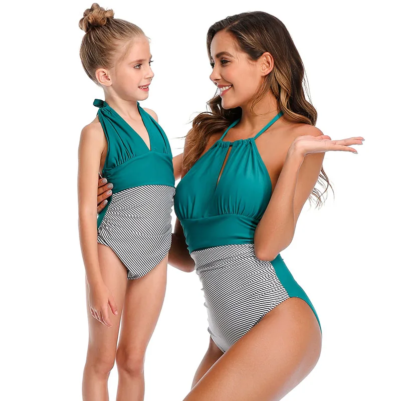 Женская одежда для маленьких девочек новинка 2020 летнее бикини с открытой спиной