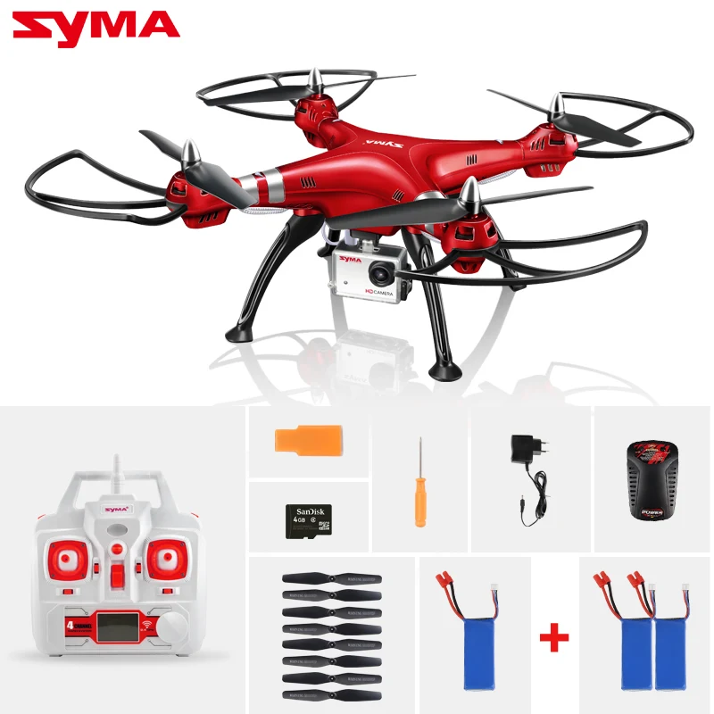 СЫМА Профессиональные Дроны БПЛА X8HG X8HW X8HC 2.4 Г 4CH Вертолет 1080 P 8MP HD Камера Quadcopter