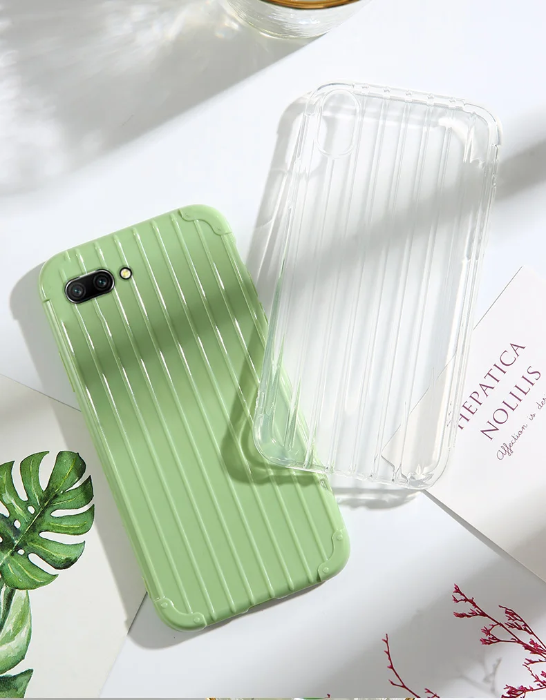 Роскошный багажный чехол для huawei honor 10, Модный милый чехол для костюма, чехол для багажника, ТПУ, силиконовая задняя крышка для телефона, чехол для huawei honor 10