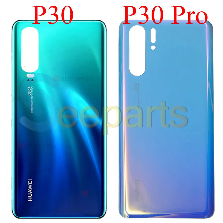 Задняя крышка аккумуляторного отсека HUAWEI P30 Pro стеклянная панель корпус для Huawei VOG