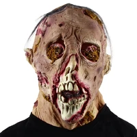 halloween zombie bryophyte biochemical monster mask headgear terrible party cosplay mask haunted house horror mask