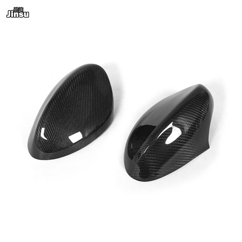 Настоящее углеродное волокно боковое зеркало крышка крышки оболочка для BMW 3 seies