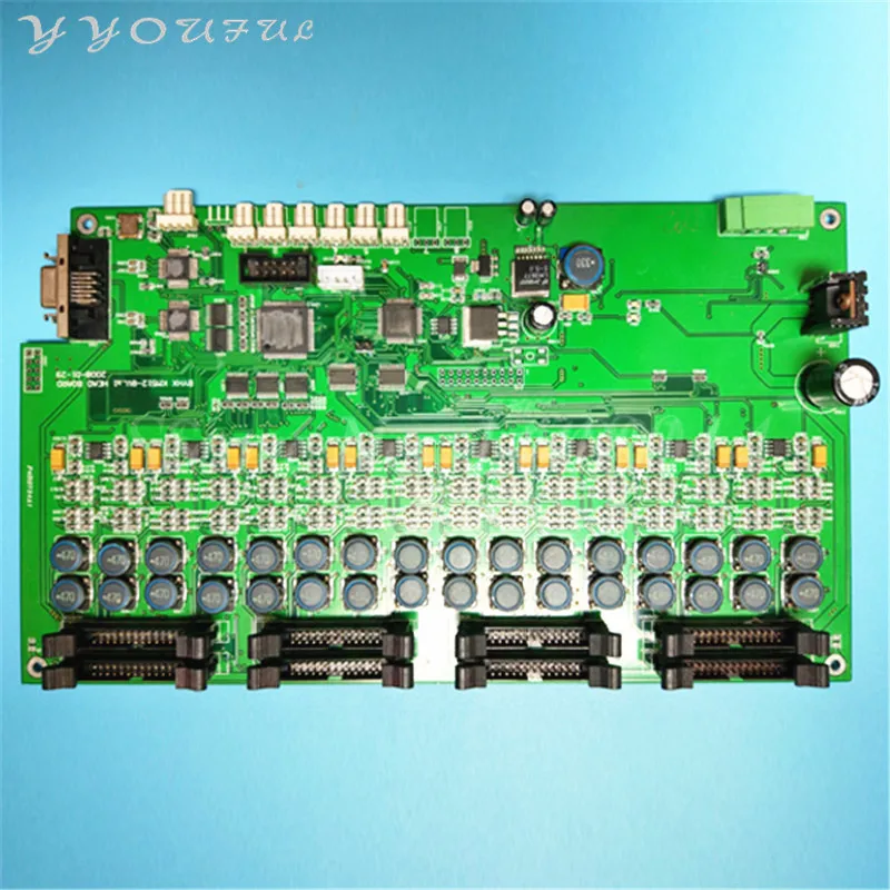 Сольвентный принтер человека konica 512 Печатающая головка доска byhx km512 8v.a1 головная