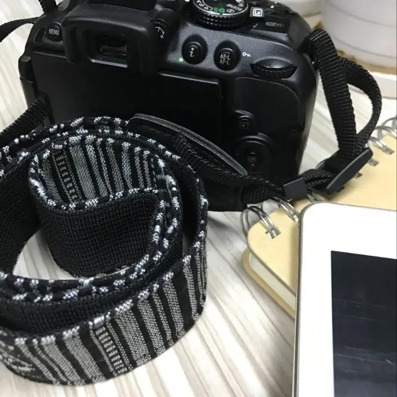 Винтажный наплечный шейный ремень для Canon Nikon sony SLR DSLR прочный хлопок винтажный