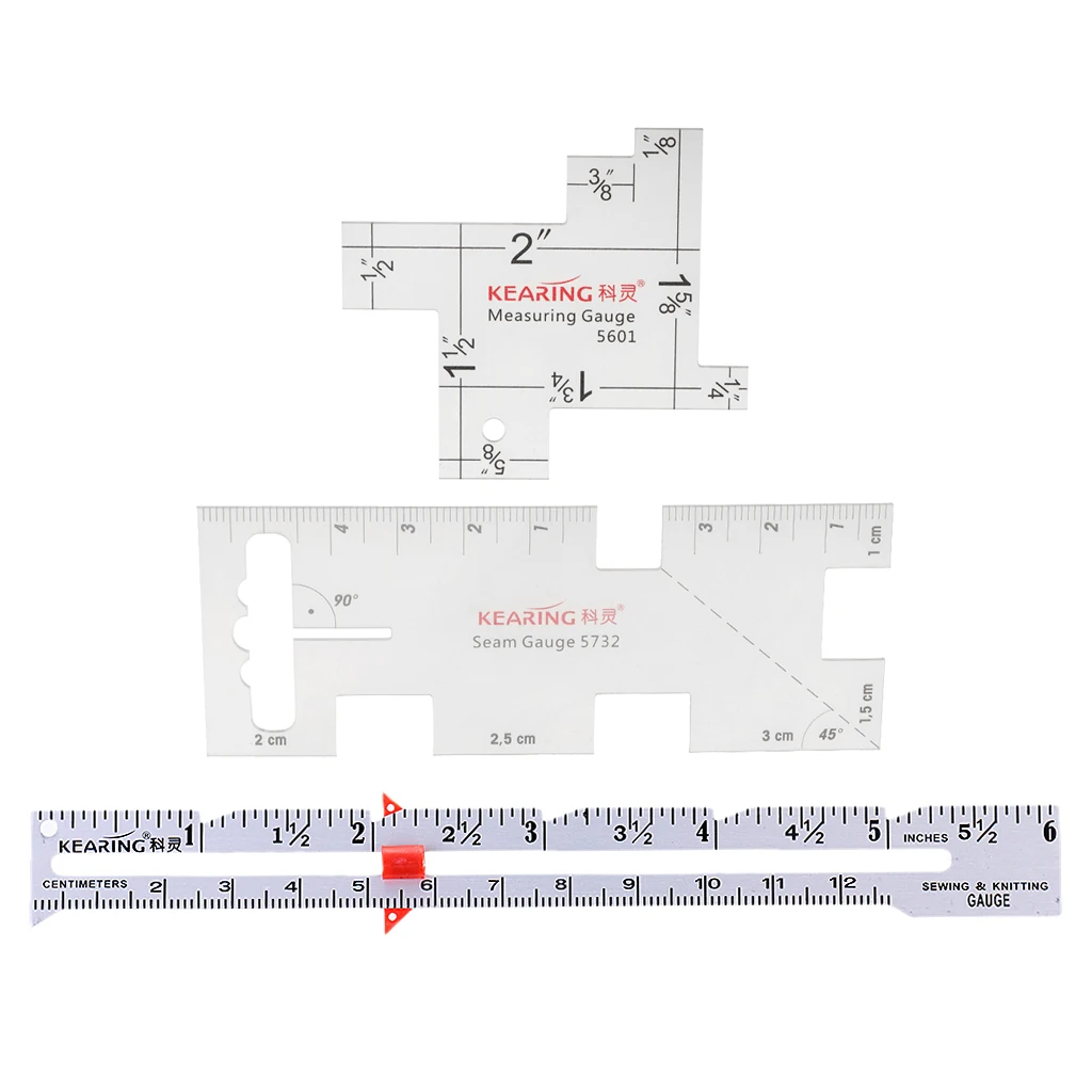3 шт./компл. измерительная линейка для шитья и вязания приспособление вышивки