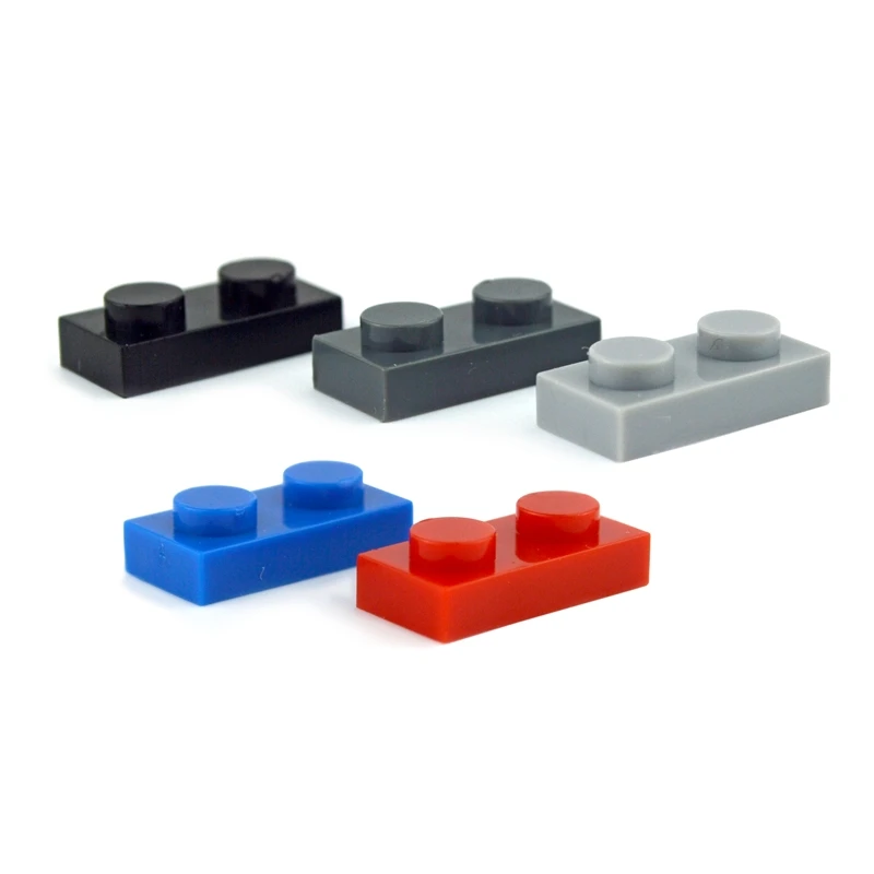 

145pcs DIY Building Blocks Thin Figures Bricks 1x2Dots 12Color Educational Creative Size Compatible all brands Toys for Children