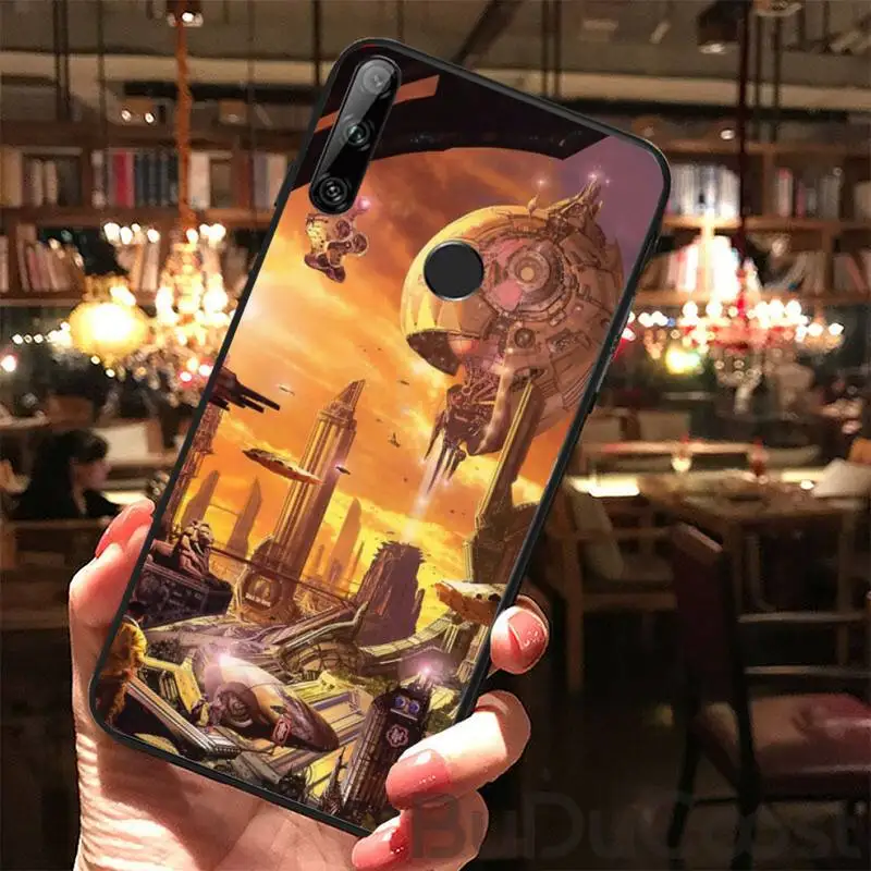 Чехол для телефона в стиле Фэнтези будущего Huawei Y5 Y6 Y7 Y9 Prime Pro II 2019 2018 Honor 8 8X 9 lite View9 |