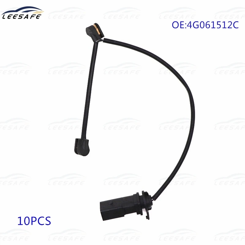 10 шт. датчик износа тормозных колодок 4G0615121C для AUDI A7 Sportback 4GA 4GF 2014-2018 Автомобильная Передняя тормозная колодка датчик износа