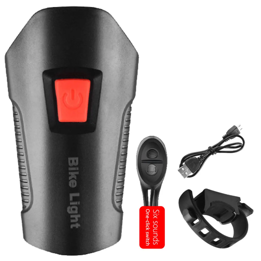 

4in1 Multi-function Upgraded Bicycle Phone Holder with 4000mAh Power BankLED Bike Head Lamp 3 Led Cycling Front Light for Bike