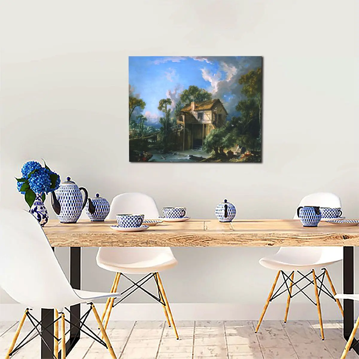 

Boucher Painting Cute Canvas Decoration Pictures Christmas New Room Decor