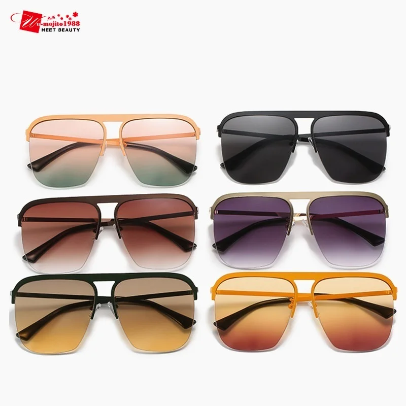

Women Square Sunglasses Oversized SunGlasses Female Men Fashion Travel Beach Shades Eyewear UV400 Shades Glasses
