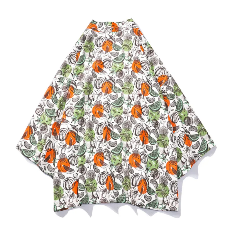 M-XXL свободное новое 2020 женское и мужское японское кимоно модный Harajuku пляжный