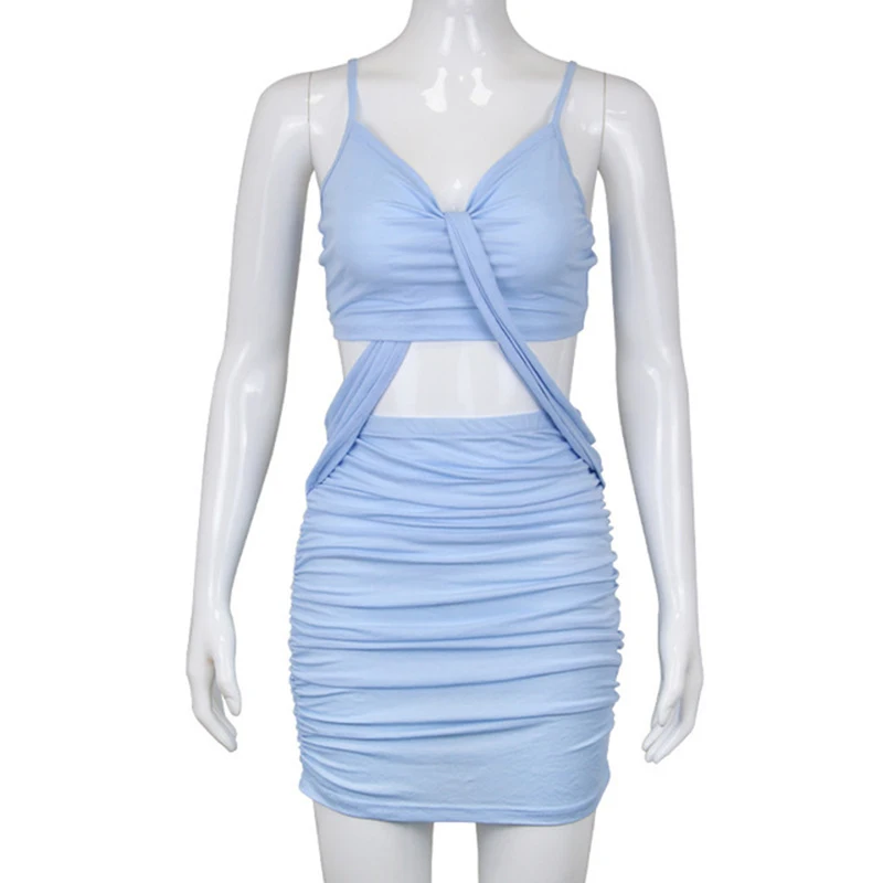 

Sexy V Neck Straps Dress Women Sleeveless Backless Bodycon Mini Dresses Women Summer Clubwear Slim Elegant Dress Female CX1909