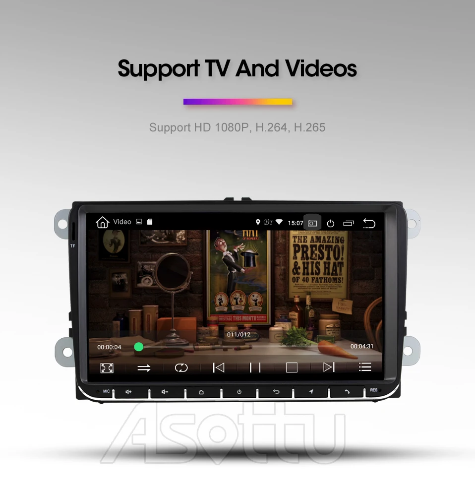 Автомобильный dvd-плеер Asottu VW302 9,0 PX30 для Skoda Fabia octavia Superb Yeti Seat Rapid для vw golf tiguan polo passat CC